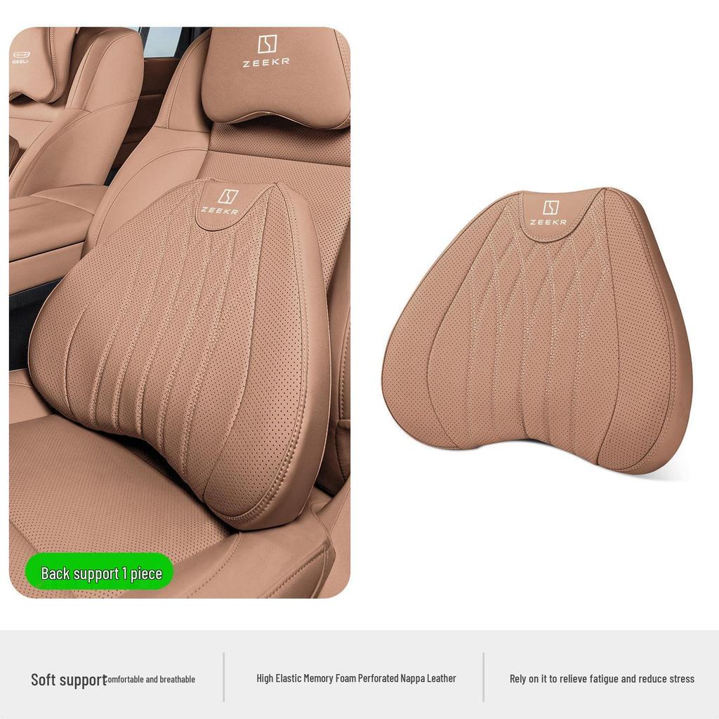 Zeekr 001/009/007 Car Headrest Neck & Lumbar Support Pillow Cushion