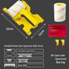 Interior Wall Corner Trim Roller Brush with Soft Bristles for Latex Paint Application