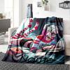 Customiz Name Personality Harley Quinn and the Joker Blanket Soft &Warm Sofa Office Bed Travel Lunch Break Blanket, Gift Suitable All Seasons