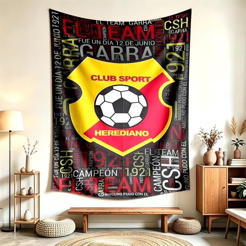 Club Sport Herediano (1) Tapestry Suitable For Decorating Homes Dorms And Bedrooms Soft To The Touch And A Perfect Gift For Friends And Family