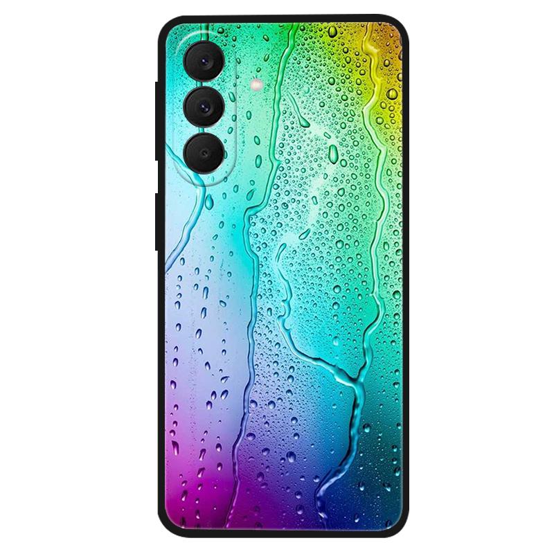 For Samsung Galaxy A57 A37 5G Case Bumper Starry Sky Soft Silicone TPU Back Cover for Samsung A37 A57 Phone Case Cute Cat Cover