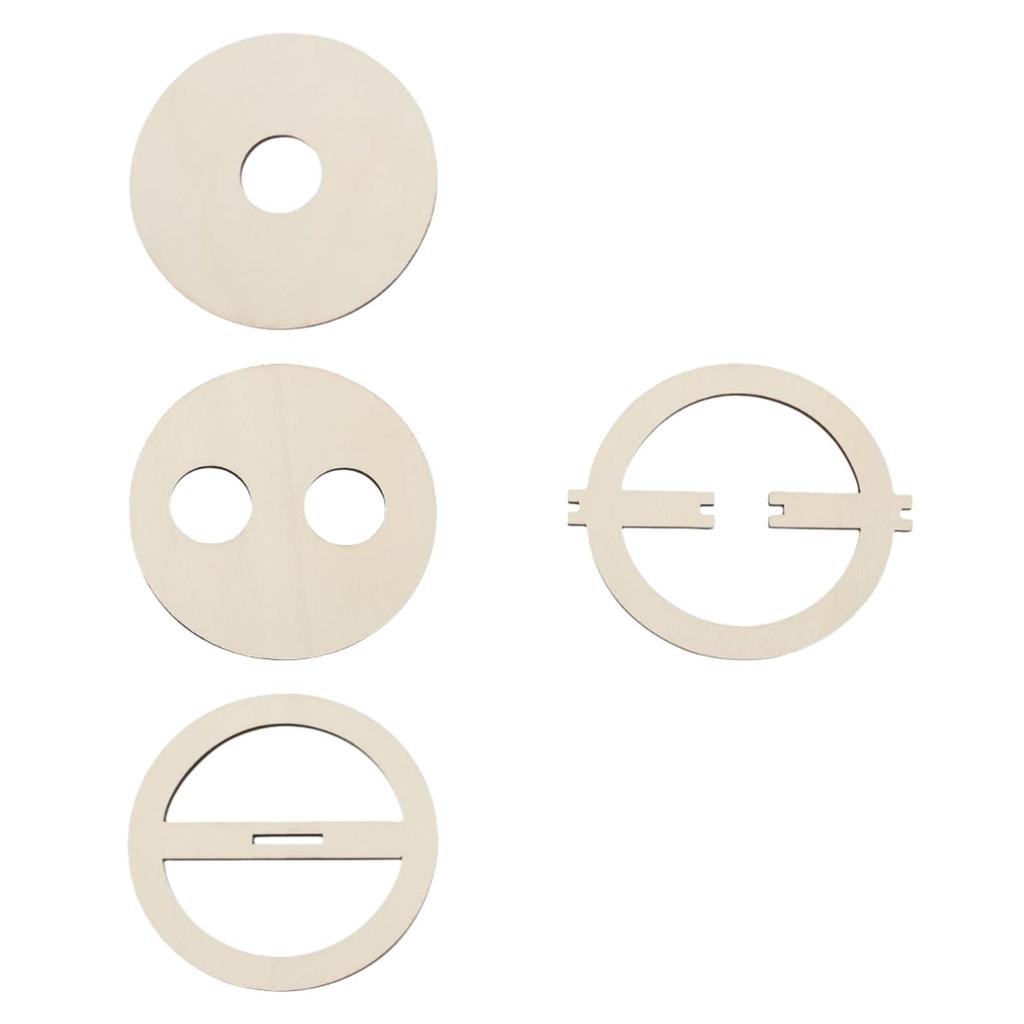 5Pcs Wood Candle Wick Centering Devices Hand Tool Lightweight Multifunction Candle Wick Holder for Candle Making Home Ornament