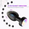 Wireless Remote Control Vibrating LED Anal Plug - Unisex Fun Toy
