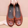 Spring Soft Sole Leather Sandals | Non-Slip Breathable Flats for Women & Seniors