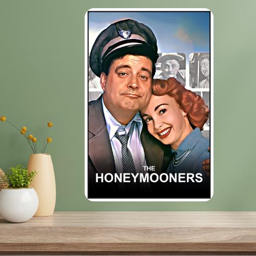 

Honeymooners Classic TV Show Metal Poster Sign 20x30cm（7.8x11.8inch）