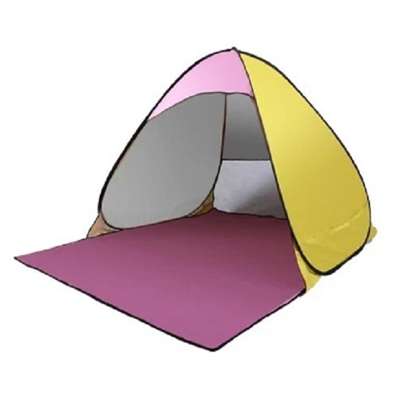 Automatische Pop-Up-Zelte, Sonnenschutz, Strandzelt, UV-Sonnenschutz, leichte Strand-Sonnenschutz-Strandzelte für Outdoor-Wanderreisen