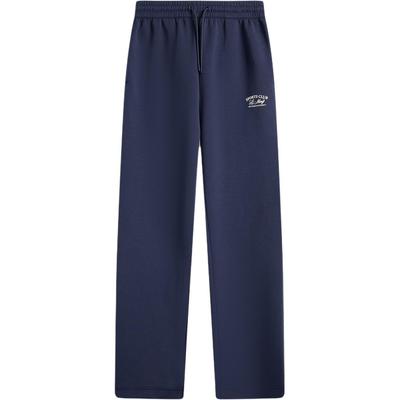 Li Ning Sports Trend Series Comfortable Simple Versatile Letter Straight Leg Casual Pants Women Bottoms AKLV356-3