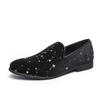 Fashion Luxury Brand Men's Suede Shoes Black Soft Soled Comfortable Loafers High-end Banquet Men's Formal Shoes High-quality Anti Slip