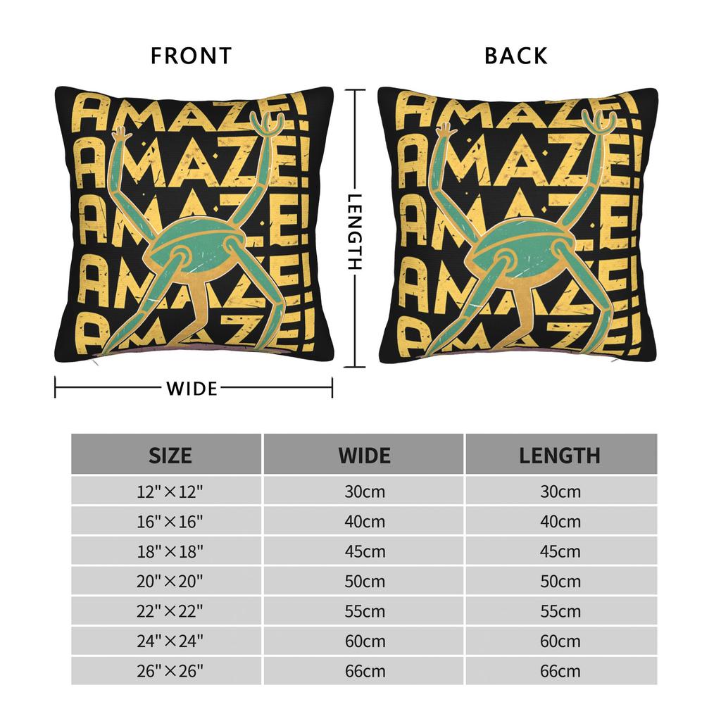Project Hail Mary Amaze Amaze Amaze Pillow Cover Cute Funny Pillow Case For Sofa Couch Bed Living Room Cover Birthday Gift