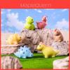 Adorabili Mini Dinosauri in Resina Stile Cartone Animato Carini Ornamenti da Scrivania Accessori