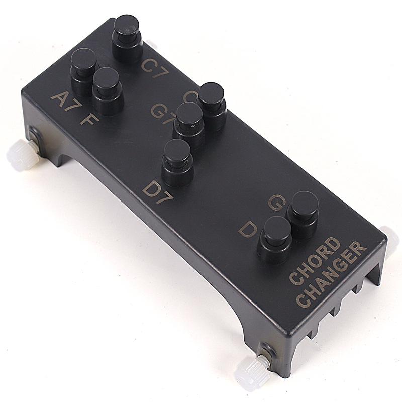 One-Key Guitar Chord Practice Device for Finger Strengthening On Wooden Folk Guitar