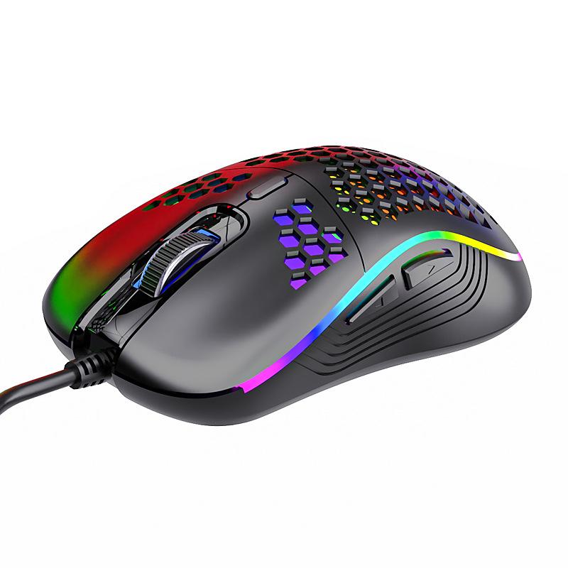 K320 Wired Gaming Keyboard and Mouse Suit for Business Office and E-sports Games