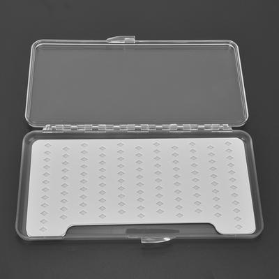 Ultra Thin Transparent Fly Lure Box Bait Storage Case Container Organizer Fishing Parts