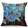 Floral Oil Painting Europe Vibe Home Decor Chair Cushion Cover Cherry Blossoms Garden Cotton Linen Sofa Pillow Case Cojines
