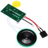 30s DIY Greeting Card Module Light Sense Voice Sound Record Chip (Single Play)