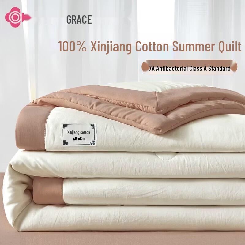 Grace 7A Antibacterial 100% Cotton Lightweight Quilt
