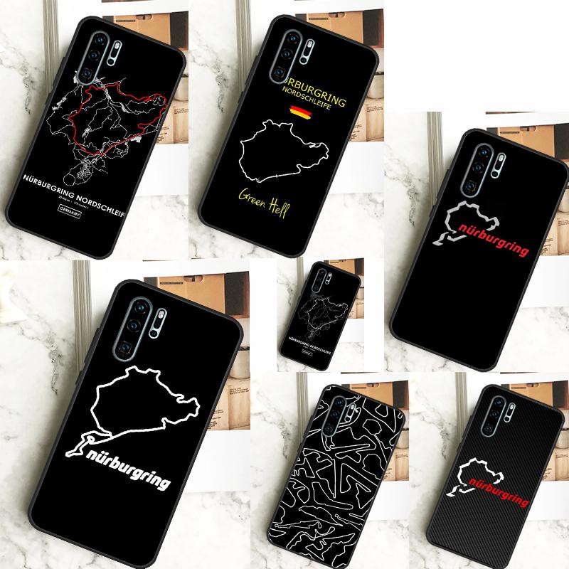 Nurburgring F1 Circuit Case For Huawei P40 Lite P20 P30 Nova 11 Pro 9 10 SE 3i 7i 11i 5T Y60 Y61 Y70 Y90 Y91 Cover