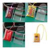 ChasCoCo Rubber Strap Cover, Amulet Case, Amulet Bag, Amulet Cover, 5.3 x 6.8cm, Set of 10, Transparent, Amulet Case, Amulet Case, Keychain, Stain