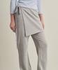 Iteoneolmomeonteu Wrap Layered Pants _ Gray