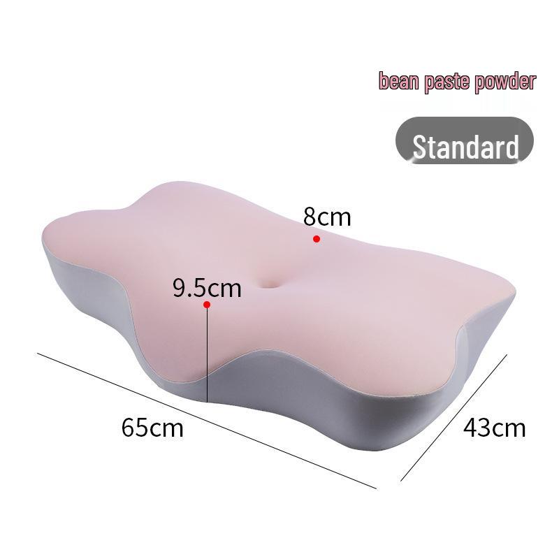 Memory Foam Neck Protection Pillow - Supports Sleep, Non-Collapsing, for Side Sleepers