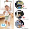 Imbracatura traspirante per passeggio del bambino, per tutte le stagioni, per neonati, progettata per aiutare i bambini ad imparare a camminare. Assistente per camminare manuale e cintura di sicurezza