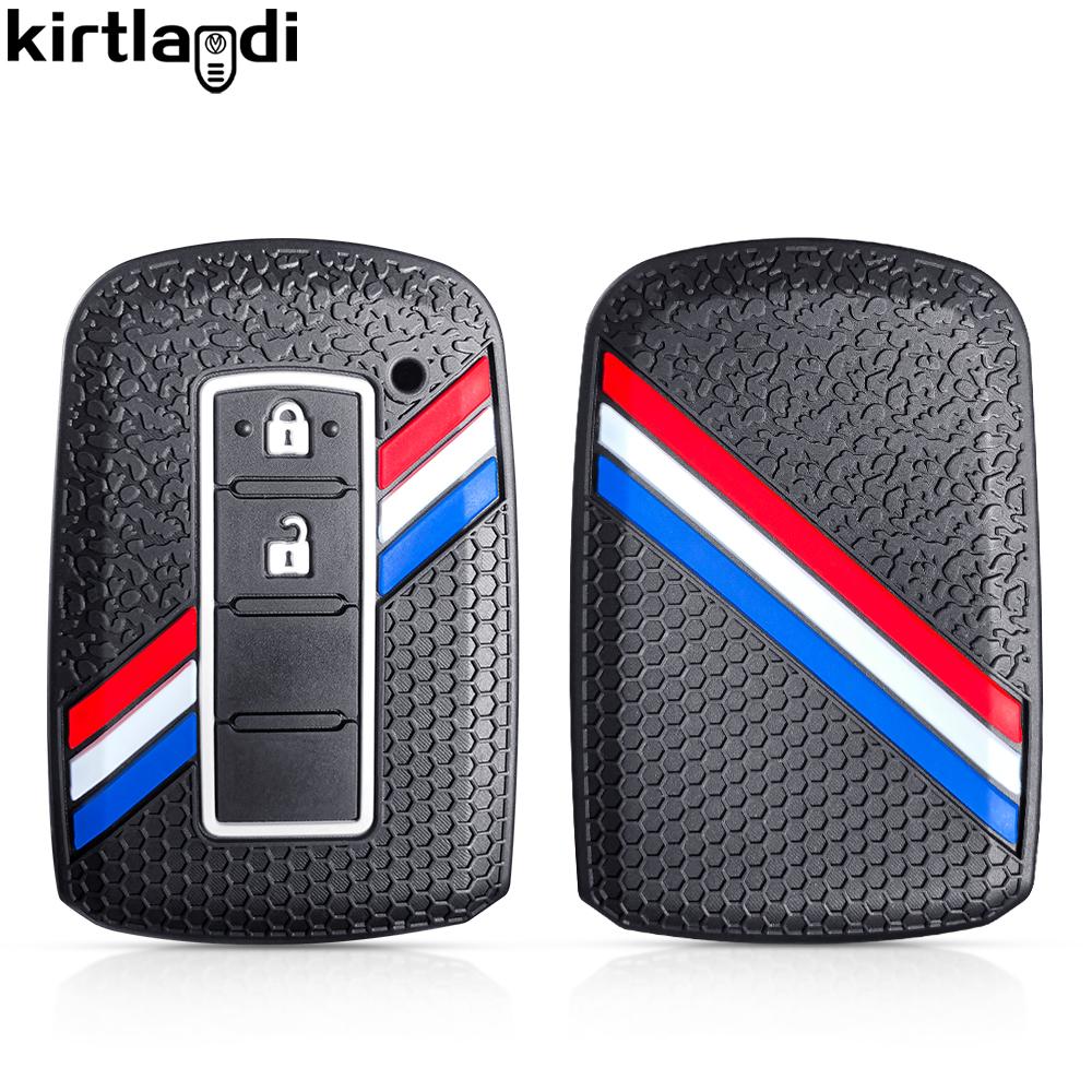Custodia morbida in silicone per chiave auto per Toyota Prius Plus Auris Avalon Verso Rav 4 Corolla 2013 Yaris Ibrida Portachiavi Telecomando 2 Pulsanti