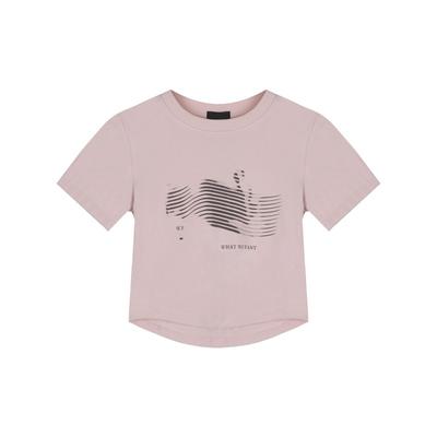 Short Design and Hot Girl Base for Women In Summer New Style for Short-sleeved Slim T-shirt Top