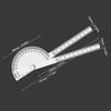 Stainless Steel Material Angle Protractor  for Woodworking, Engineering, and School
