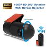 APP Control WiFi Dash Camera IR Night Vision Smart Car Camera 1080P HD Camera  Driving Recording