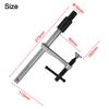 Quick Acting Hold Down Clamp Essential Tool for Woodworking and Welding Tables