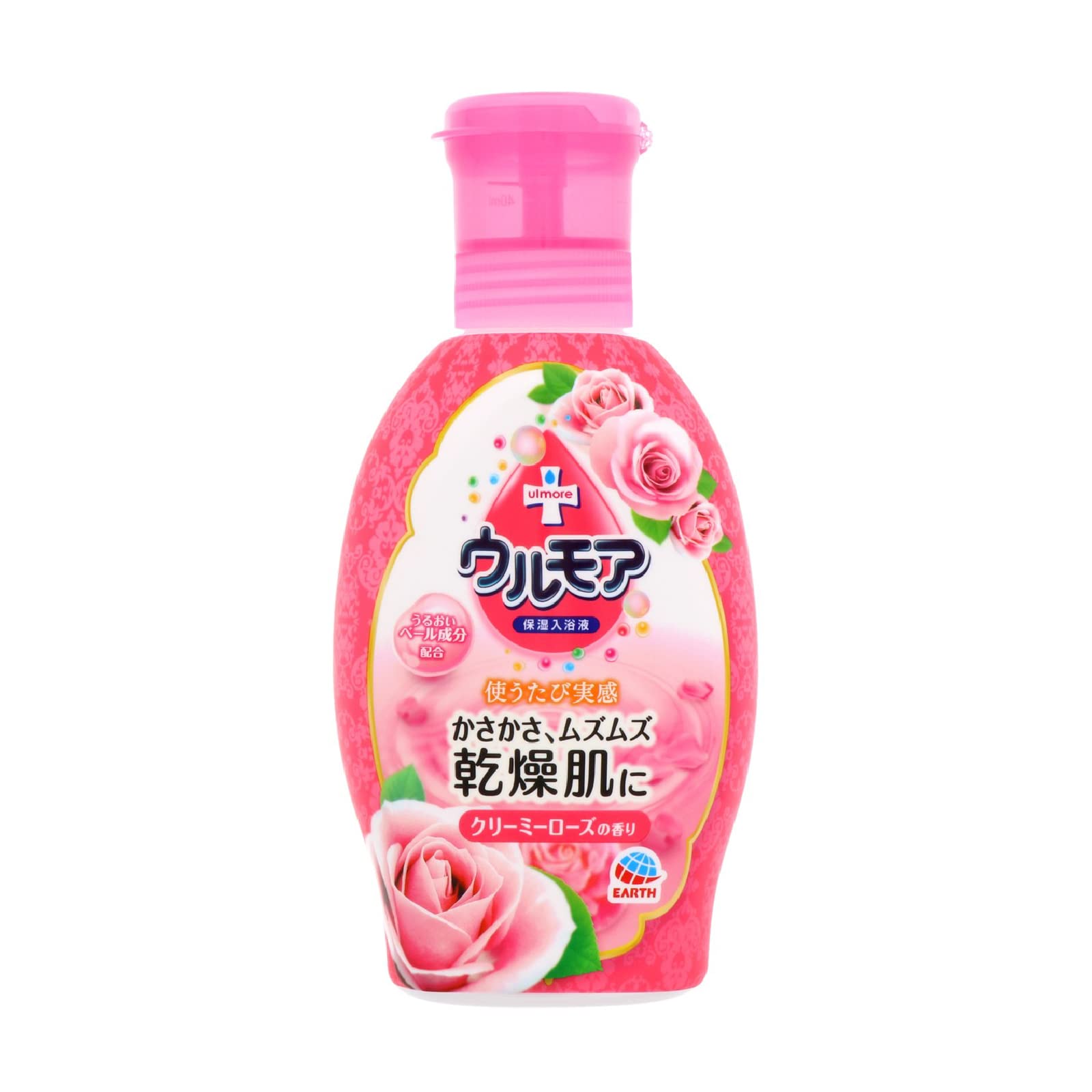 Ulmoa Moisturizing Bath Liquid Creamy Rose [600mL]