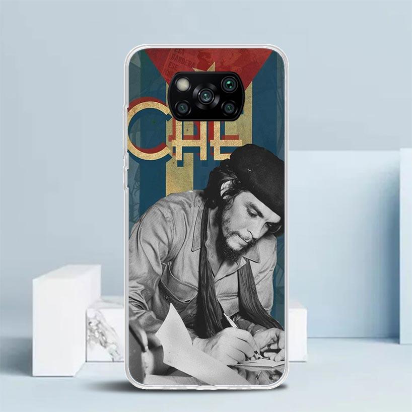 Che Guevara Cigarett Phone Case For Xiaomi Poco F7 Ultra X5 X6 X7 Pro M7 Redmi 15C 15 13C 13 12C 12 10C 10 10A 9 9C 9A 9T Cover