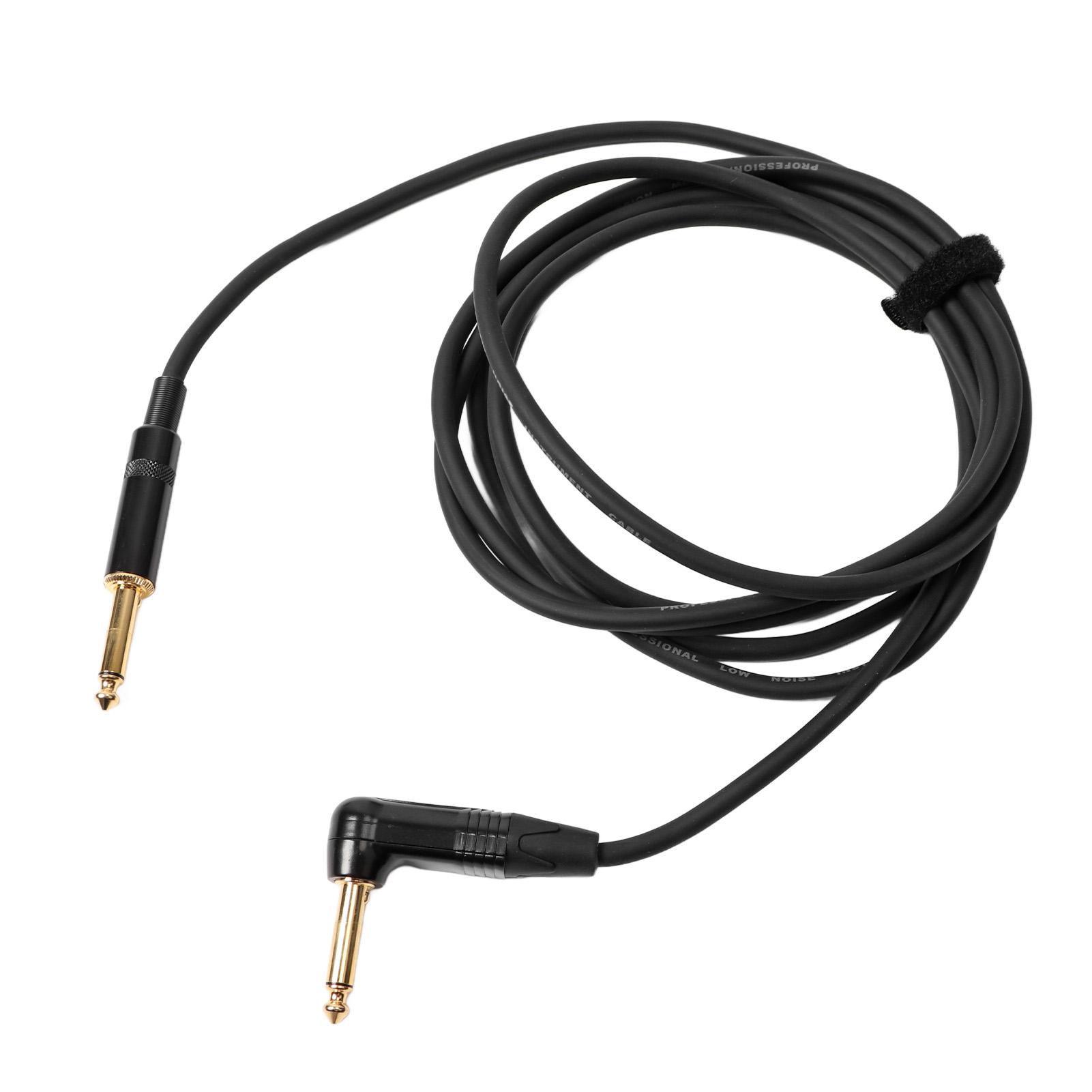 

Бесшумный кабель для электрогитары, шумоподавление, аудиокабель для отключения звука, соединительный шнур для бас-динамика длиной 3 метра