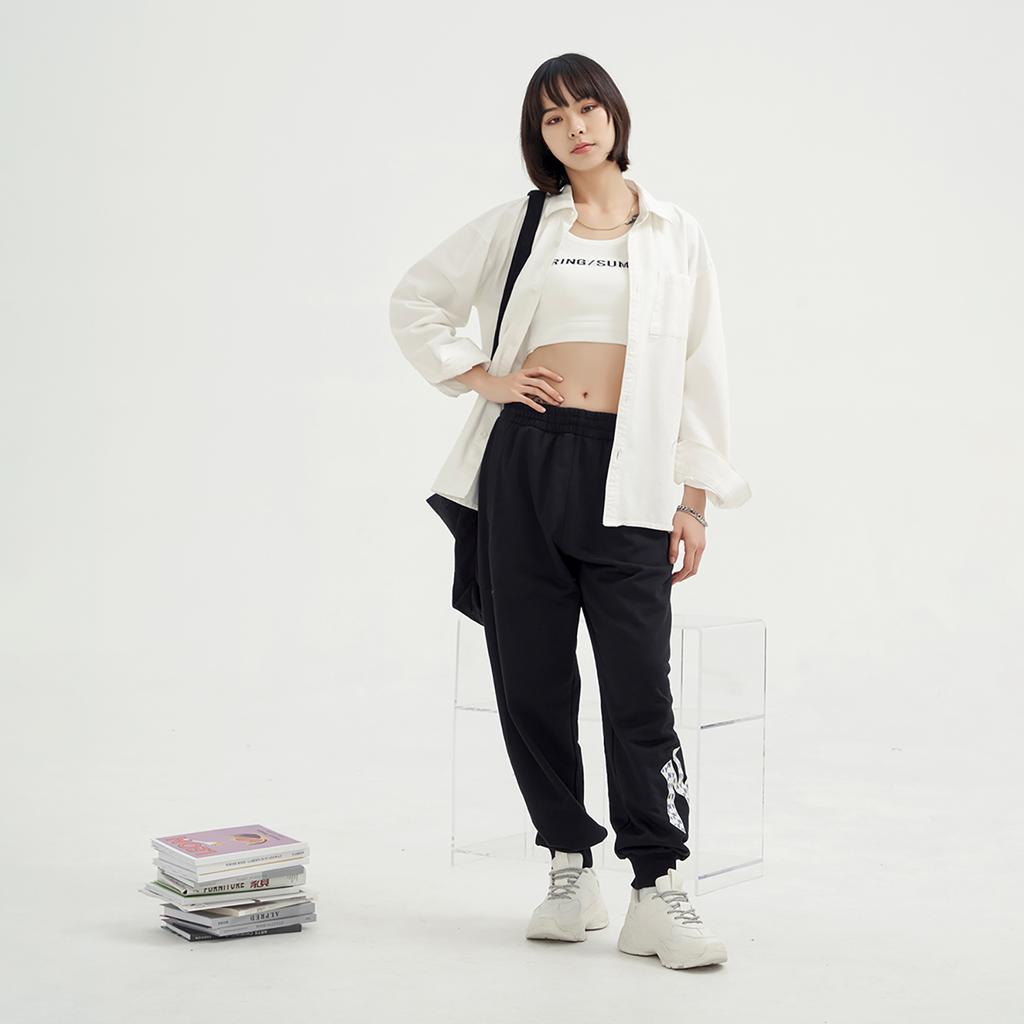 New MLB New York Yankees Knitted Sweatpants Unisex Black 3APTM0831-50BKS