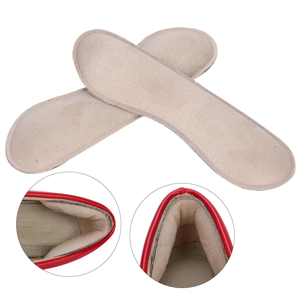 10 Pairs Anti Wear Heel Sticker Pain Relief Heel Patch Feet Care Pads Shoes Accessory(Apricot )