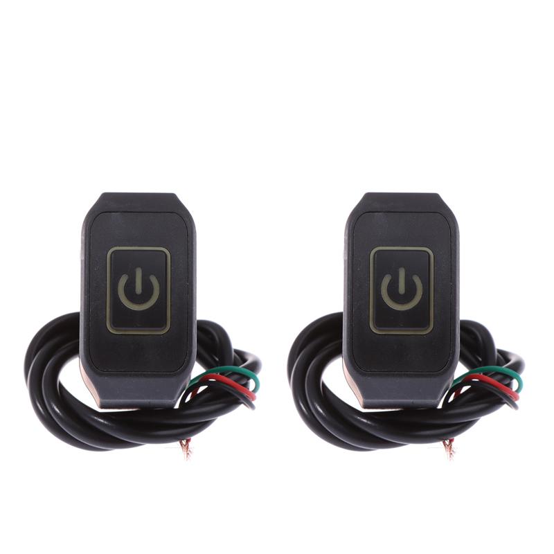 Motorcycle Handlebar Switch 22mm 12V on Off Button Universal Waterproof Motorbike Connector Control Switch Moto Accessories