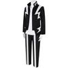 Anime My Hero Academia Disfraz Cosplay Kaminari Denki Pelucas Cortas Horquilla Traje Uniforme Negro Halloween Navidad Fiesta Atuendo