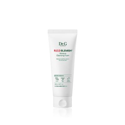 Feuchtigkeits-Reinigungsschaum gegen rote Unreinheiten, 150 ml – Sanftes, feuchtigkeitsspendendes Reinigungsmittel für empfindliche und zu Akne neigende Haut