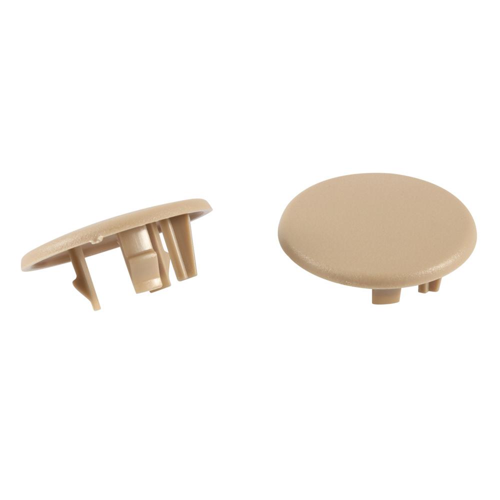 2x Beige Rear Armrest Seat Bolt Cover Cap For Chevrolet Tahoe GMC Yukon 15279689
