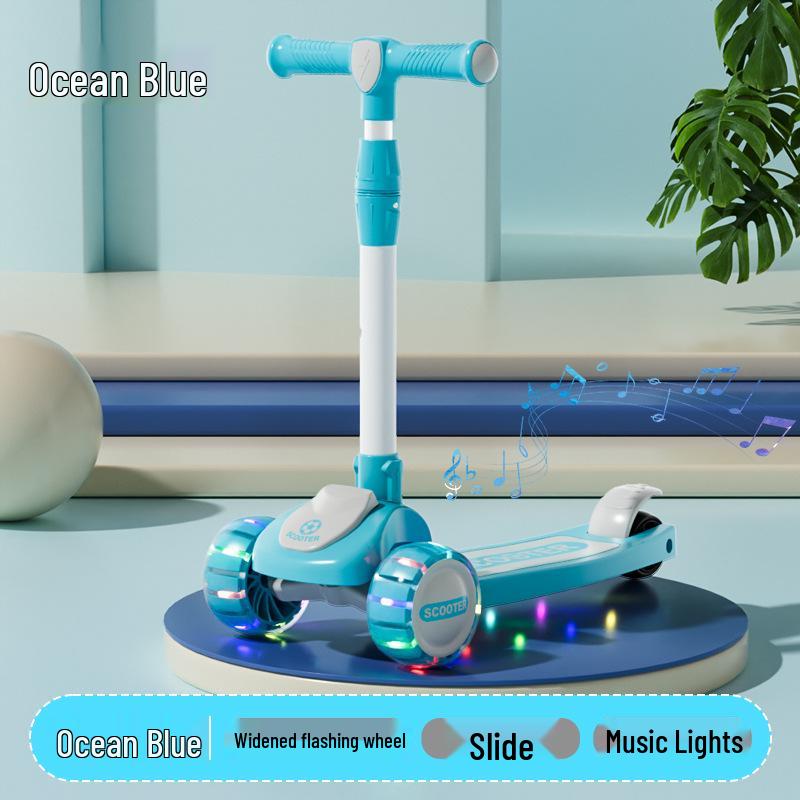 3-in-1 Children's Scooter for Ages 1-12: Safe and Fun for Boys and Girls