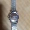 Used FURLA Watch Silver Mesh Band
