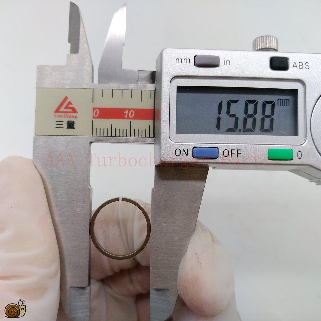 

GT2860R Ball Bearing Turbo Seal Ring,Turbine End 15.98mmx1.6mmx1mm,Com end13.6mmx1.6mmx0.6mm Supplier AAA Turbocharger Parts turbine side