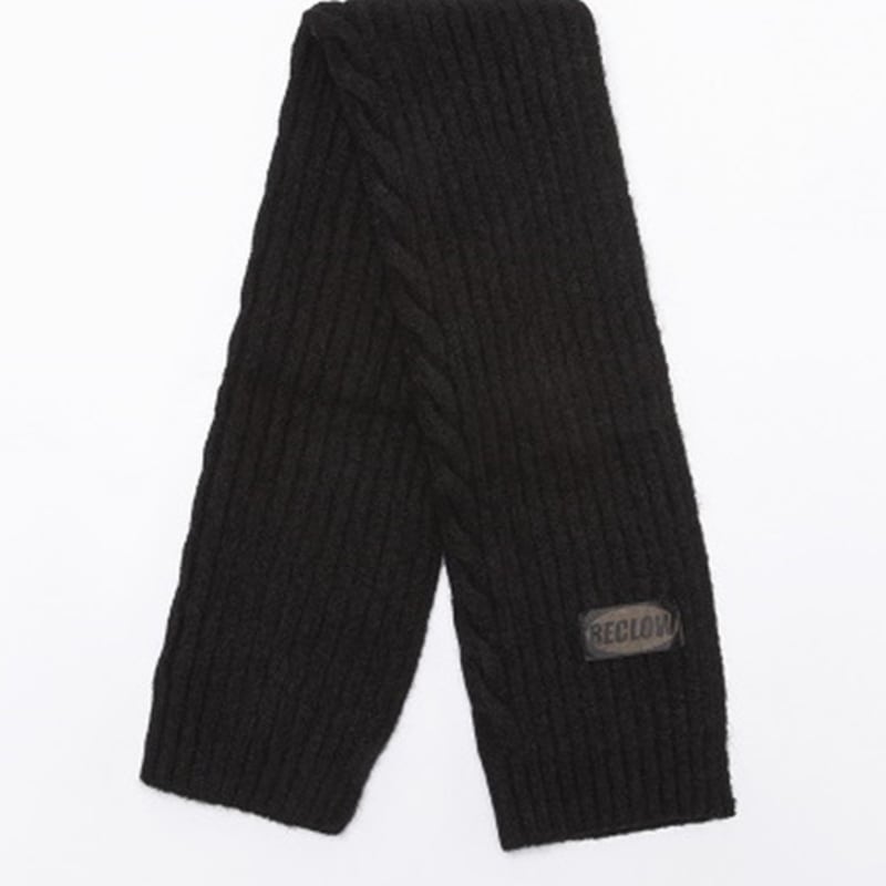 RECLOW CREAMY Short Muffler Black