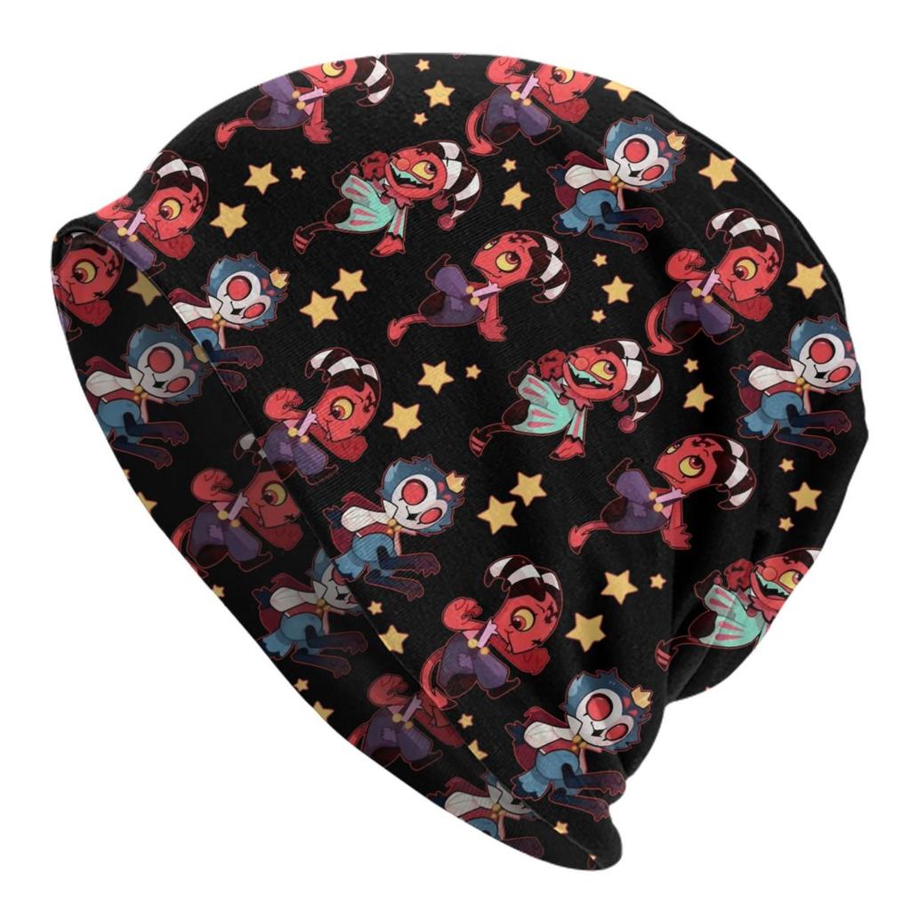 Helluva Boss Loona Cappello Fan Art Merchandising Goth Autunno Inverno Street Skullies Berretti Cappello Primavera Caldo Doppio Uso Cappelli Bonnet