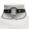 Punk Hip-Hop Pu Leather Fashion Circle Necklace, Men'S And Women'S Collars, Daily Holiday Party Clothing Decoration