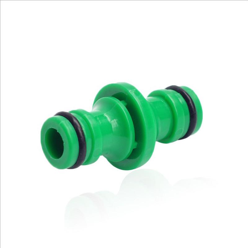 Double-Sided Plastic Hose Connector - Quick Connect Dual Repair Extension