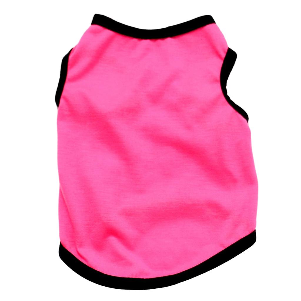 Dog Vest Summer Tank Top Funny T-shirt for Small Dogs Pet Vest with Letter Printing Thin Clothing for Outdoor Activities