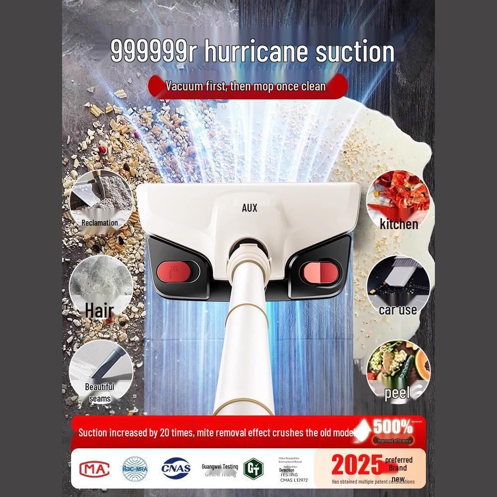 AUX High-Power Silent Vacuum Cleaner and Mop for Household and Post-Construction Cleaning