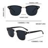 New Unisex Rectangle Vintage Sunglasses Design Retro Sun Glasses Female Lady Eyeglass Cat Eye Casual Goggles UV400 Glasses