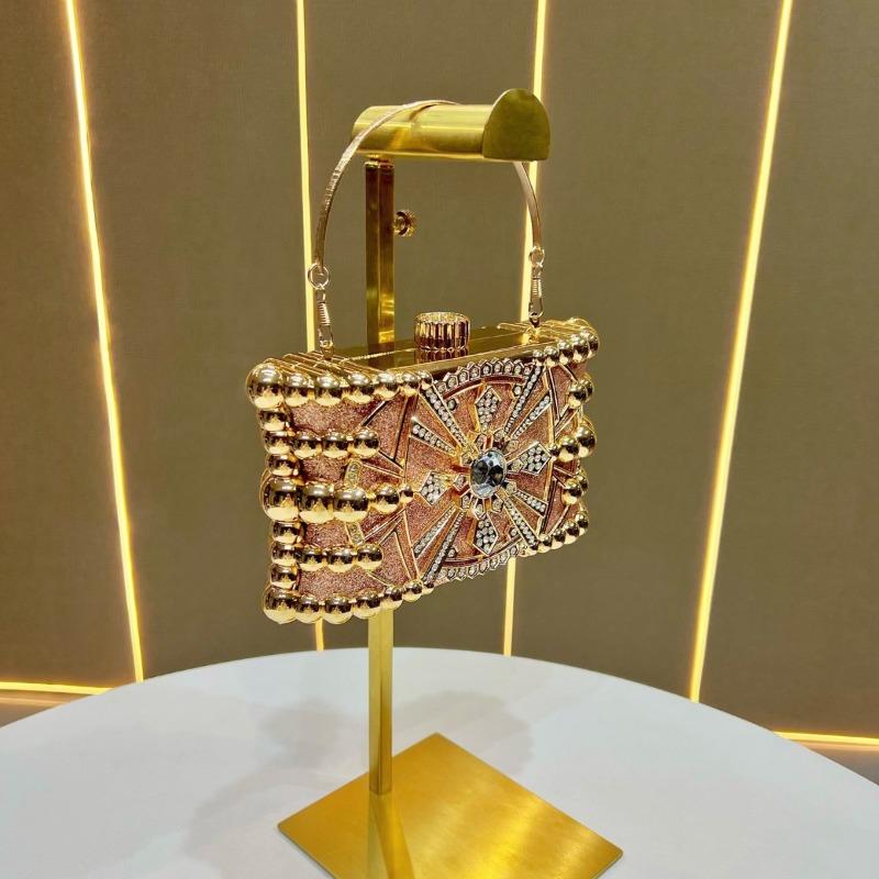 Handbag Evening Bag Luxury Minimalist Crystal Handbag Fashion Chain Strap Crossbody Bag